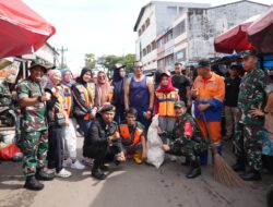 Pangdam XIV/Hasanuddin Turun Bersih-bersih Pasar Terong