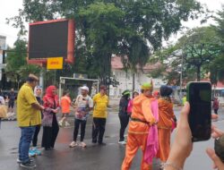 Dekranasda Sulsel Hadiri Promosi Karawo Khas Gorontalo di CFD Sudirman