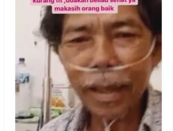 Sopir angkutan yang viral sedang Videocall dengan salah seorang pengusaha muda asal Sulawesi. Foto.instagram @indahcristian