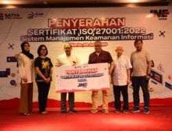 Komitmen Jaga Keamanan Data Pelanggan, JNE Raih Sertifikat ISO