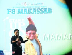 Aksi Kocak Komedian Lokal Sukses Hibur Masyarakat di F8 Makassar
