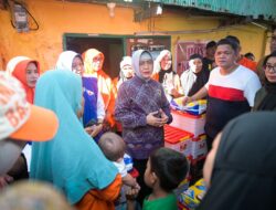 Indira Berikan Dukungan Materil dan Moril untuk Korban Kebakaran di Maccini Gusung