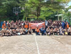 Rumah Zakat Gelar Volunteer Goes to School  Mitigasi Bencana di SIT Ikhtiar UNHAS