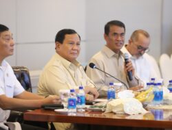 Presiden Prabowo Puji Mentan Amran atas Pengendalian Pertanian yang Sangat Baik
