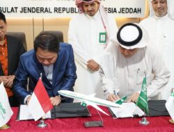 Tuntaskan Penyediaan Angkutan Haji 2025, Kemenag-Saudi Airlines Teken Kontrak