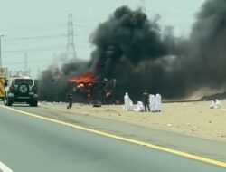 Bus Jemaah Umroh RI Terbalik di Jeddah, 6 Orang Meninggal