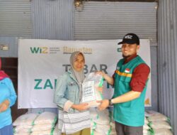 WIZ Salurkan 12.990 Kg Beras Zakat Fitrah di 44 Titik Kota Makassar