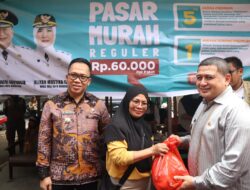 Wali Kota Tinjau Pasar Murah dan Pastikan Tepat Sasaran
