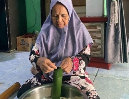 Asma Tanhung Calon Jemaah Haji. FOTO: ISTIMEWA