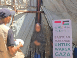 Tembus Blokade Gaza, WIZ Salurkan Makanan Siap Saji