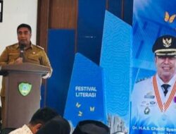 Chaidir Syam, Sampaikan Capaian Kegemaran Membaca Maros Tertinggi di FLI Maros
