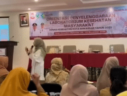 Dinkes Makassar Gelar Pelatihan Orientasi Labkesmas untuk Tingkatkan Kompetensi Tenaga Kesehatan Puskesmas