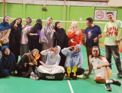 Nongkrong Badminton Alumni Spendel 96, Pererat Silaturahmi Lewat Olahraga