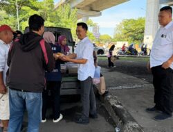 Safari Jumat Berkah Tim Relawan BBM Bagikan Makan Gratis di Urip Sumoharjo – Pettarani