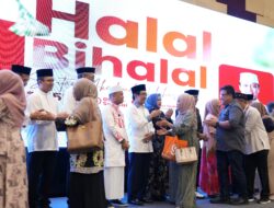 Awali Kerja Pasca Libur Lebaran, Sivitas Akademika Unhas Gelar Halal Bihalal