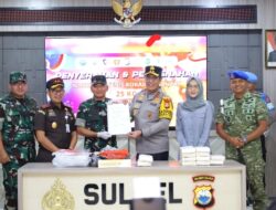 Polda Sulsel Musnahkan Barang Bukti Narkotika Jenis Kokain Bruto 25 Kg Hasil Temuan di Kepulauan Selayar