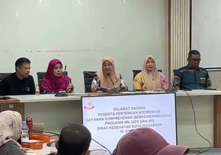 Dinkes Makassar Gelar Koordinasi Layanan HIV/AIDS Komprehensif Berkesinambungan Screenshot_20260710-173143