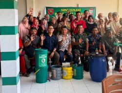 DLH Makassar Sosialisasikan Penghentian Open Dumping kepada Warga Asrama Perwira TNI AD Bungaya