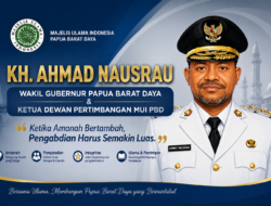 H. Ahmad Nausrau; Ketika Amanah Bertambah, Pengabdian Harus Semakin Luas