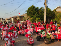 Semarak HUT RI ke-81, Warga Pesona Pelangi Regency Moncongloe, Gelar Parade Sepeda Hias dan Beragam Lomba