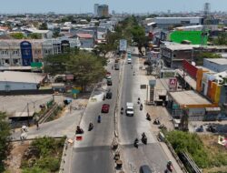 Jalan Aroepala Makassar-Gowa Mulai Dibuka, Mengapa Belum Semua Lajur Bisa Dilalui?